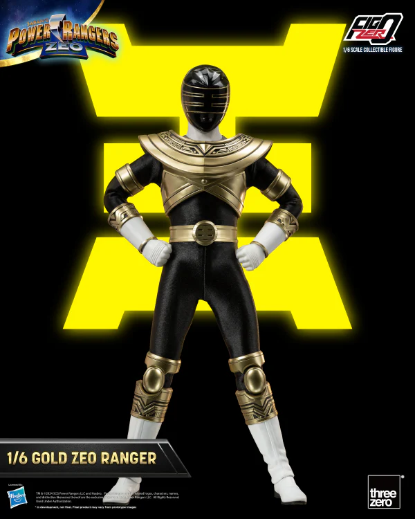 Power Rangers Zeo - FigZero 1/6 Gold Zeo Power Ranger - Image 5