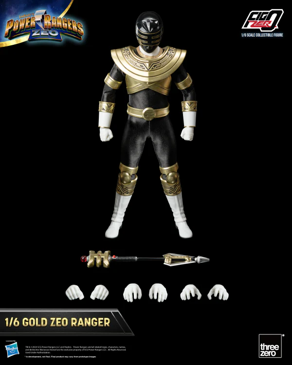 Power Rangers Zeo - FigZero 1/6 Gold Zeo Power Ranger - Image 8
