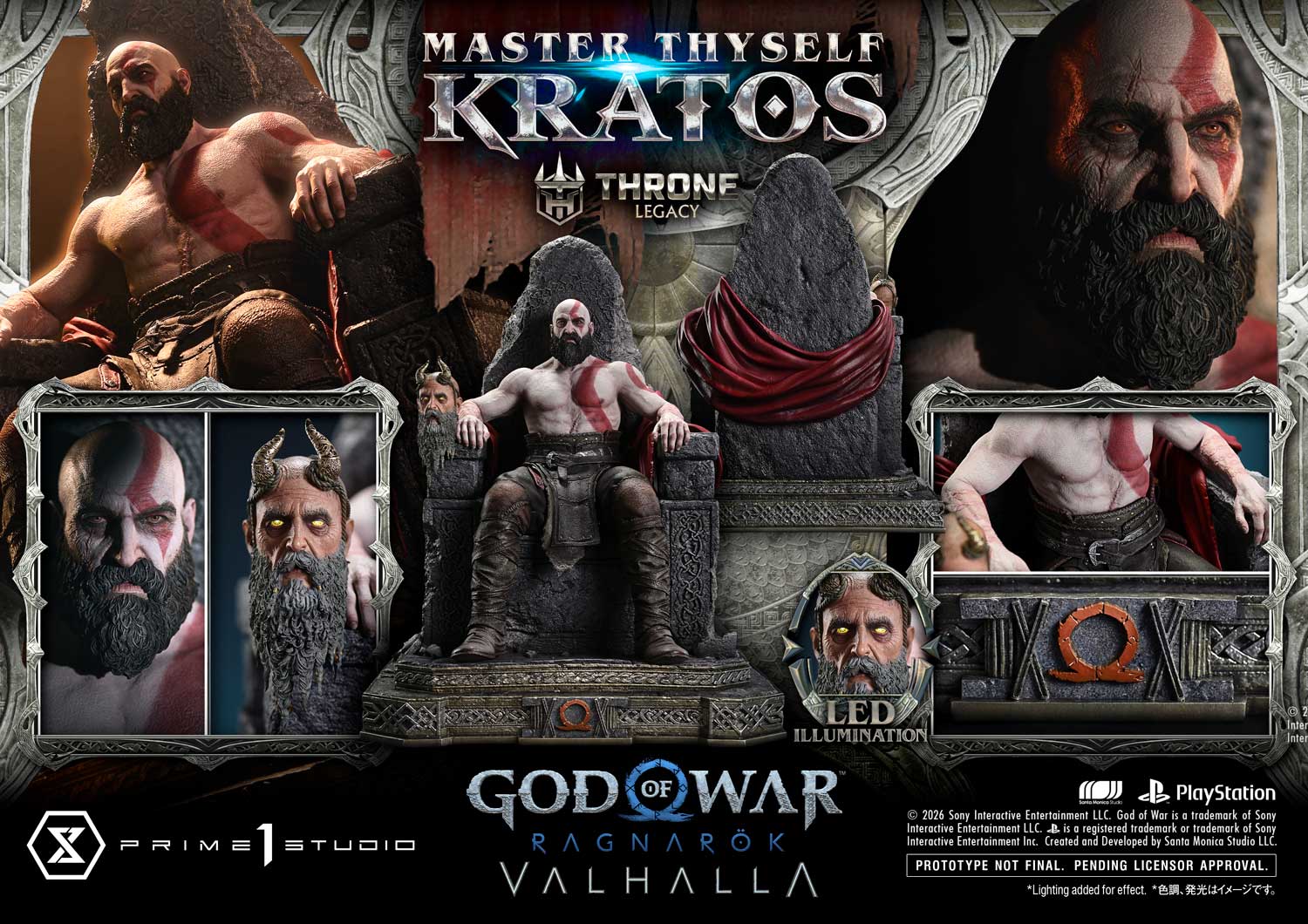 Throne Legacy God of War: Ragnarok Master Thyself Kratos Bonus Version - Image 13