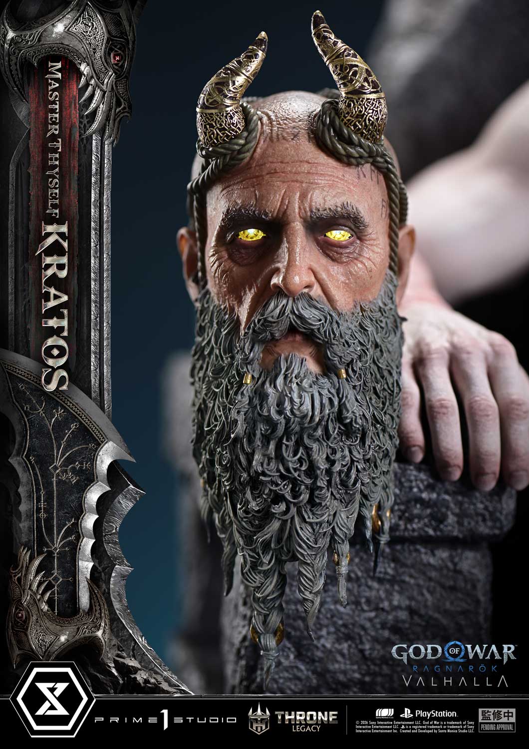 Throne Legacy God of War: Ragnarok Master Thyself Kratos Bonus Version - Image 17
