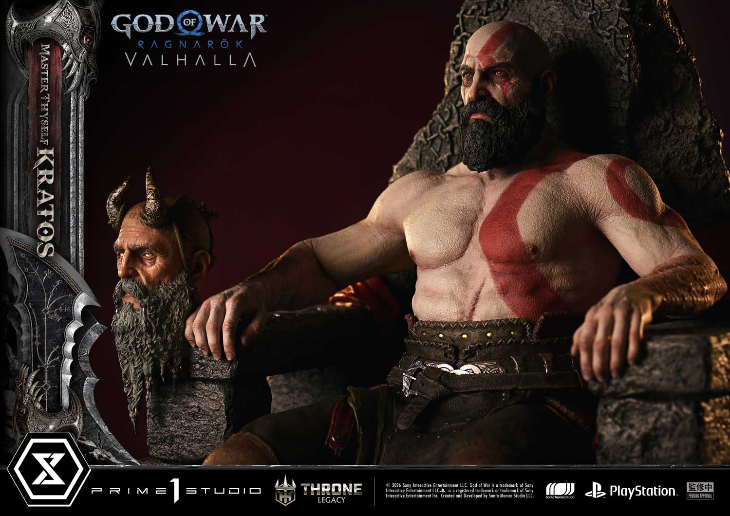Throne Legacy God of War: Ragnarok Master Thyself Kratos Bonus Version - Image 24