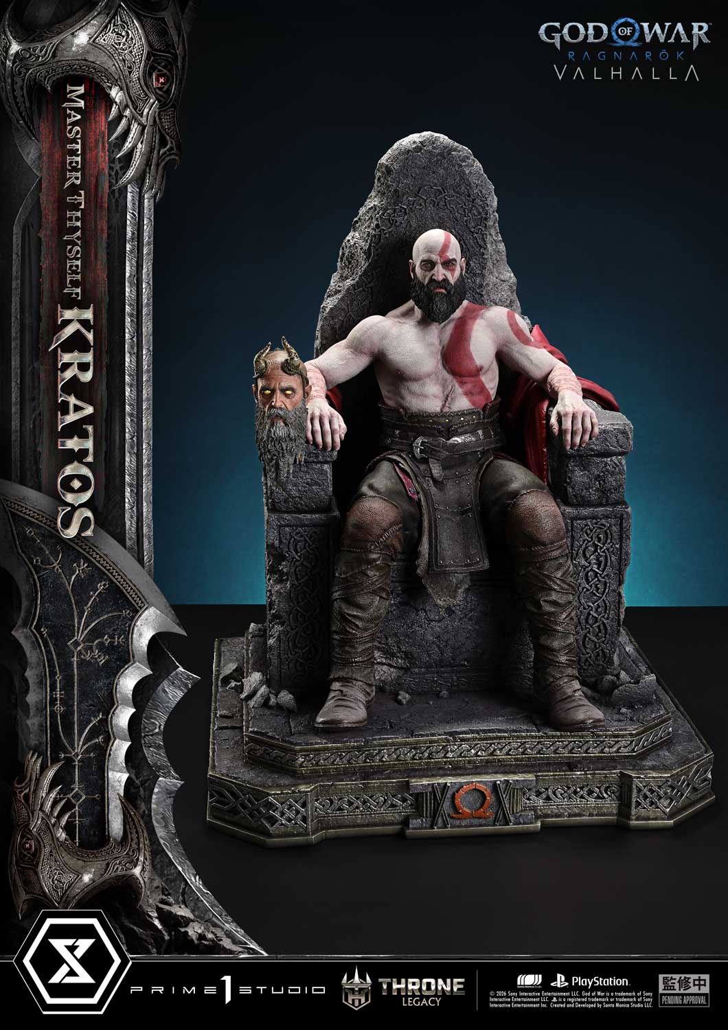 Throne Legacy God of War: Ragnarok Master Thyself Kratos Bonus Version - Image 29