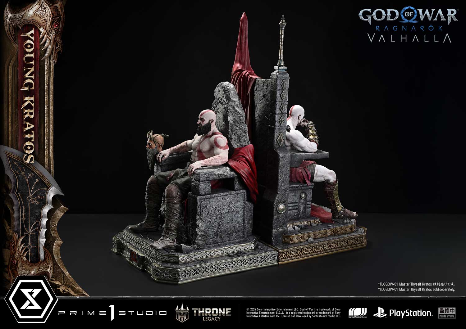 Throne Legacy God of War: Ragnarok Young Kratos - Image 10