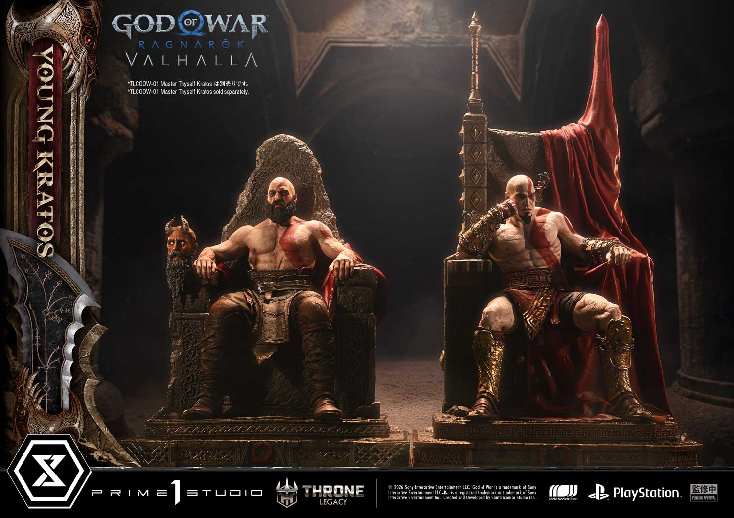 Throne Legacy God of War: Ragnarok Young Kratos - Image 16