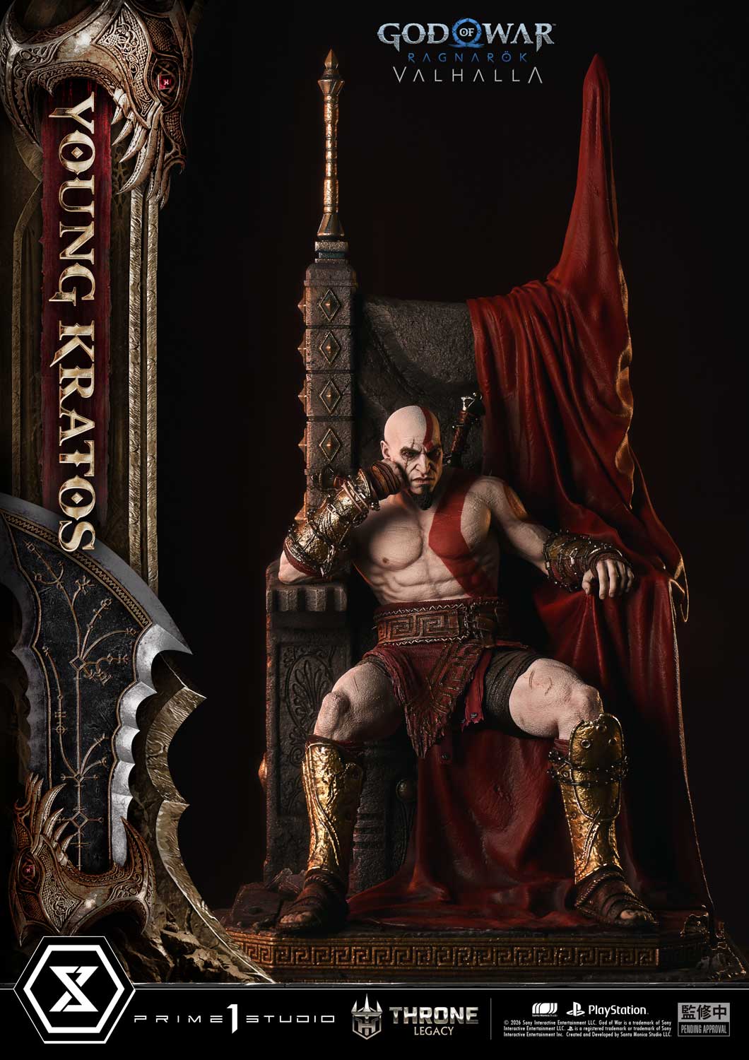 Throne Legacy God of War: Ragnarok Young Kratos - Image 2