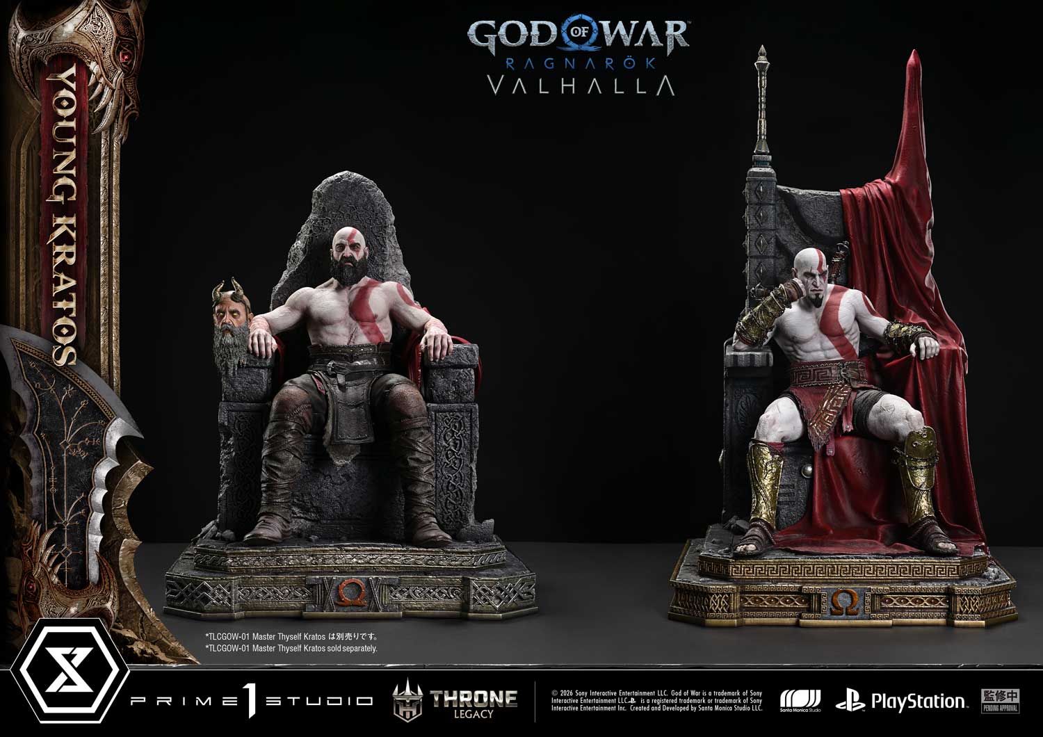 Throne Legacy God of War: Ragnarok Young Kratos - Image 3