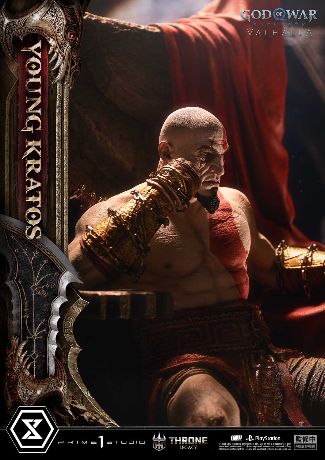 Throne Legacy God of War: Ragnarok Young Kratos - Image 5