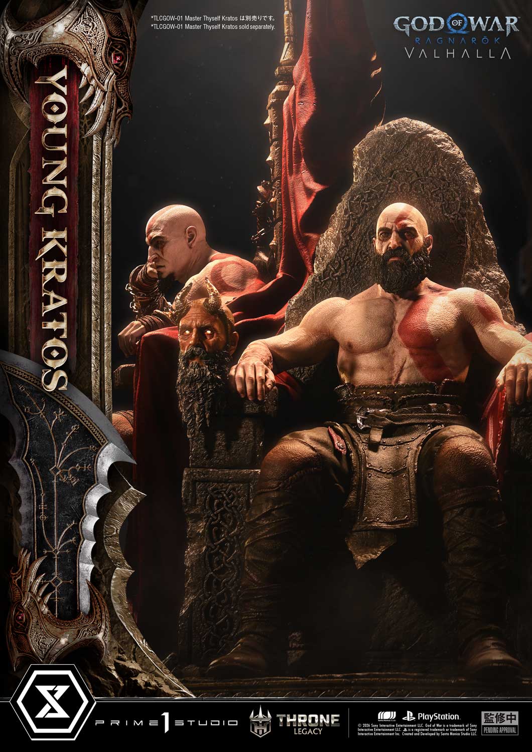Throne Legacy God of War: Ragnarok Young Kratos - Image 6