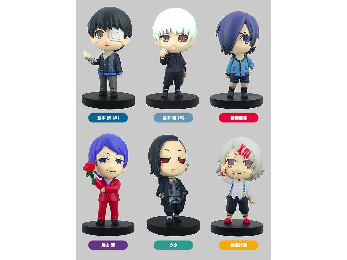 Tokyo Ghoul Miniature Figure Collection (1pc / 6pc per box) - Image 2