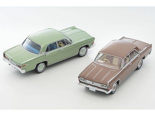 Tomica Limited Vintage 1/64 LV-42c Mitsubishi Debonair Brown 1964 - Image 10