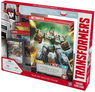 TRANSFORMERS TCG METROPLEX DECK