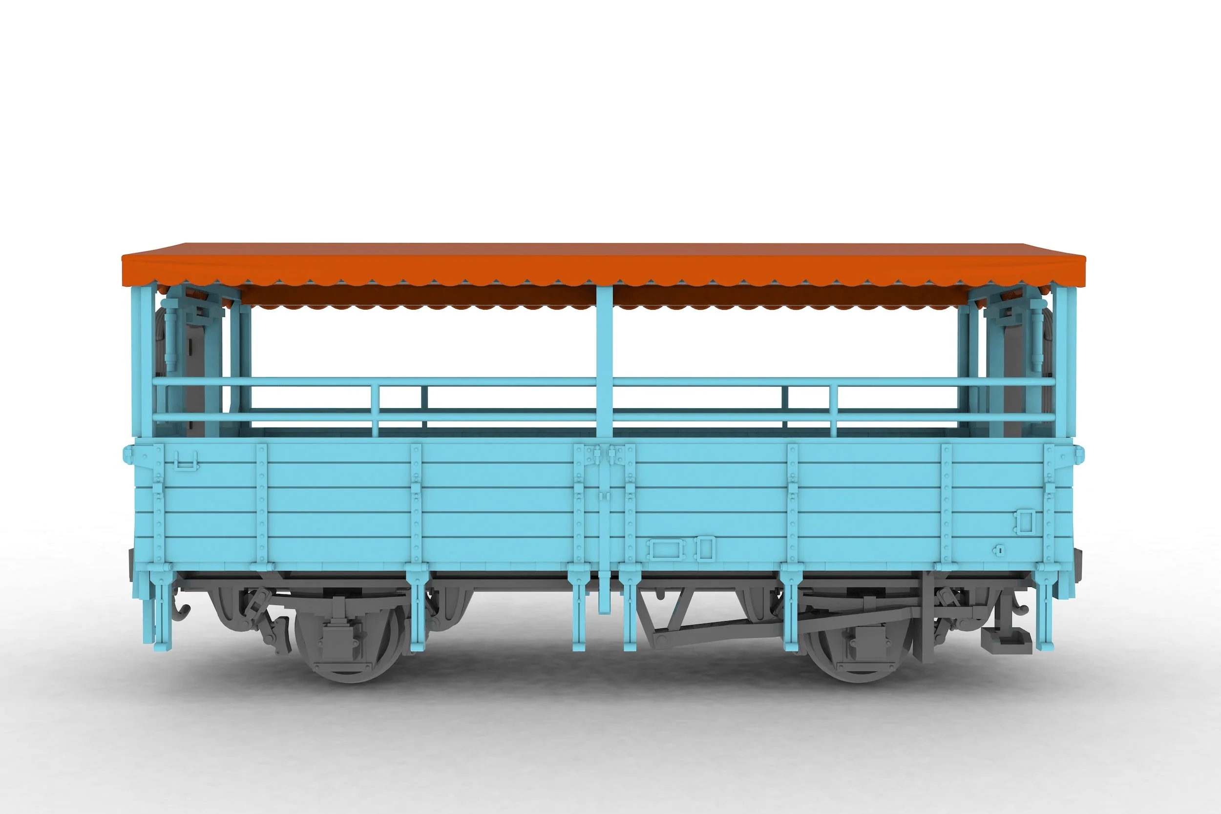 trolley train(blue) - Image 2