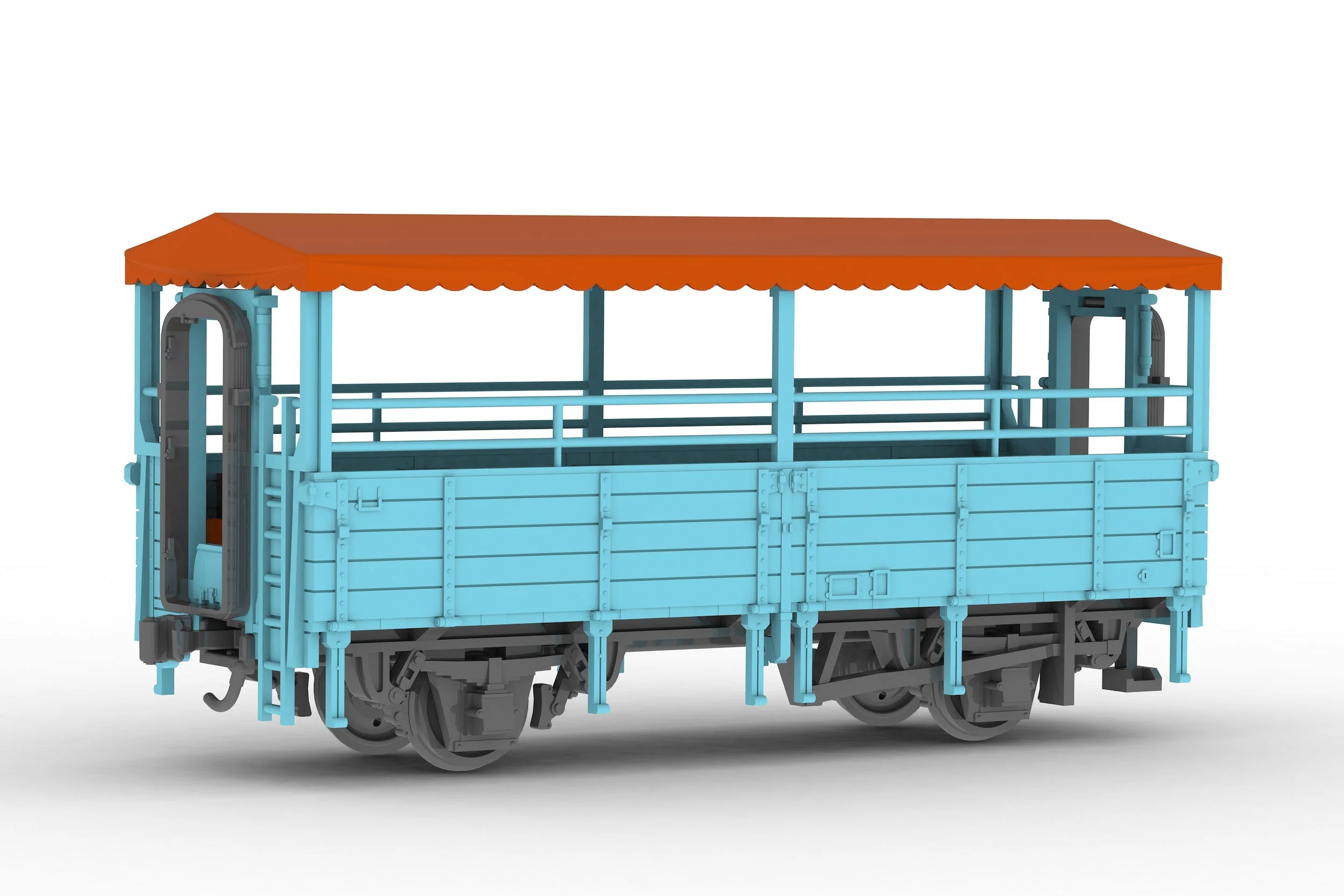 trolley train(blue) - Image 4