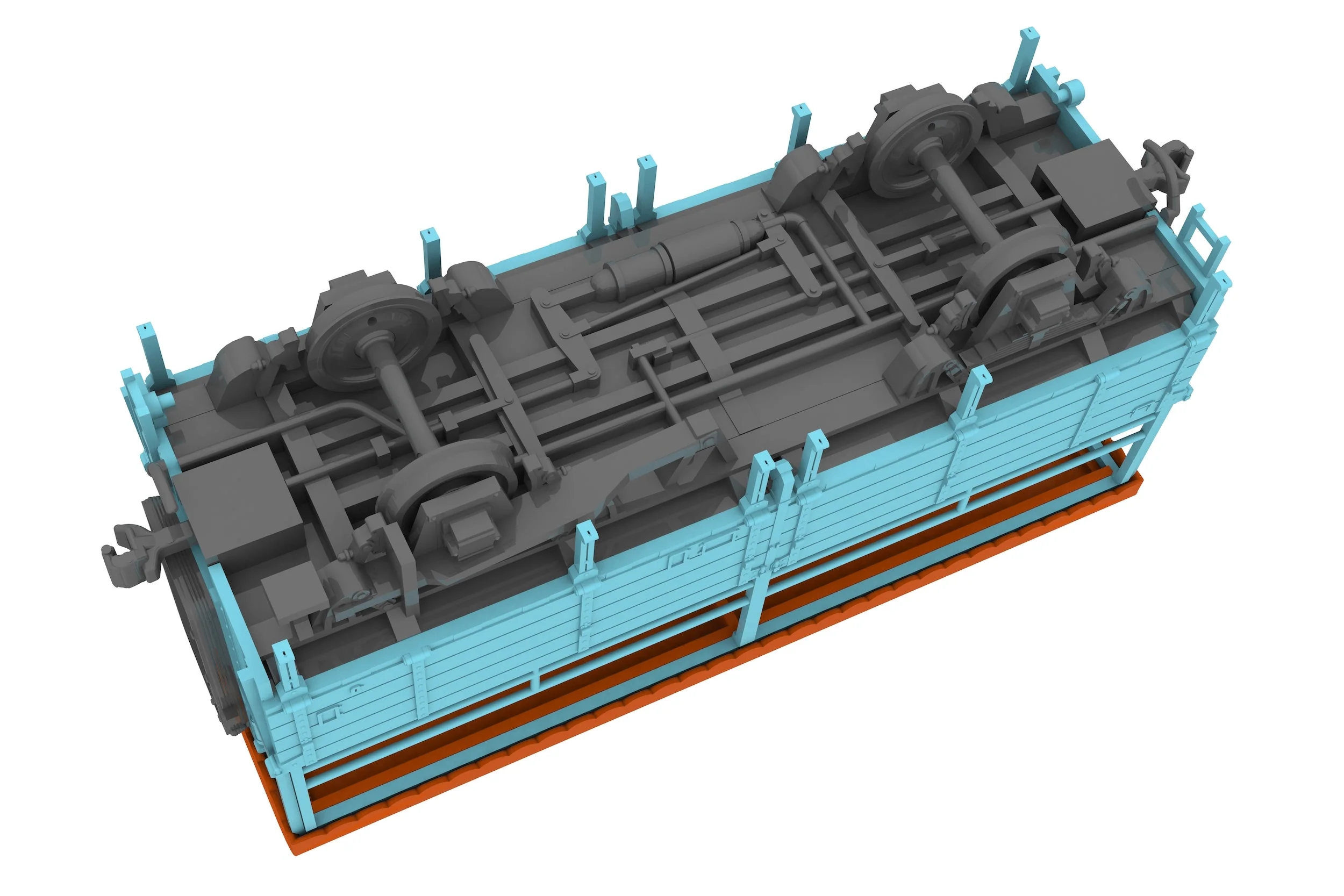 trolley train(blue) - Image 7