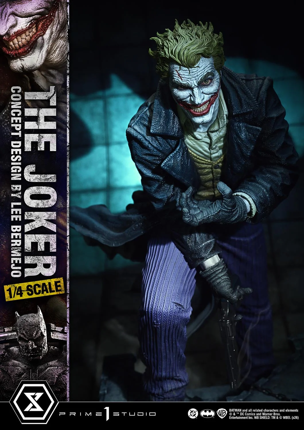 Ultimate Premium Masterline Batman (Comics) The Joker (Concept Design by Lee Bermejo) Deluxe - Image 10