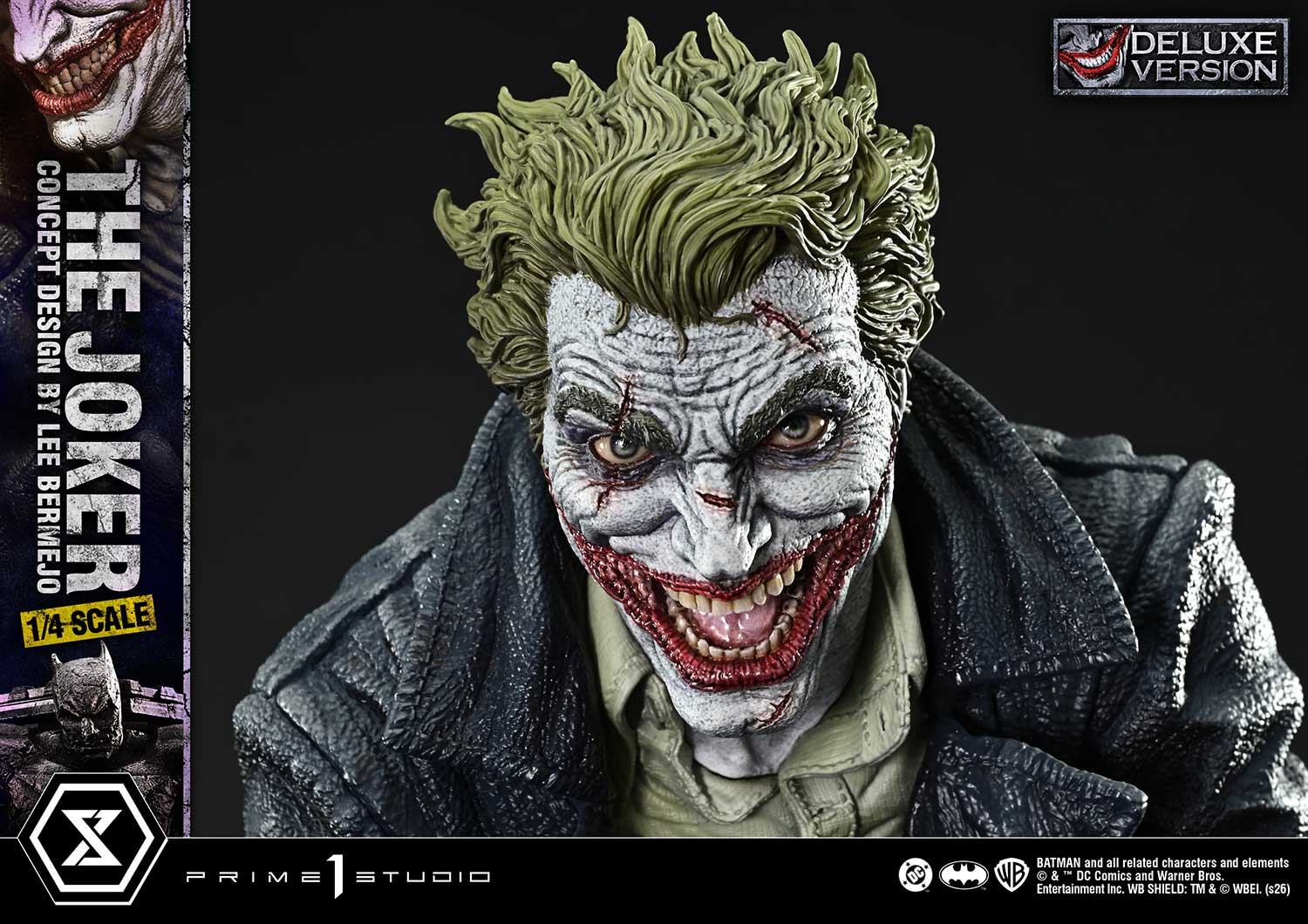 Ultimate Premium Masterline Batman (Comics) The Joker (Concept Design by Lee Bermejo) Deluxe - Image 3