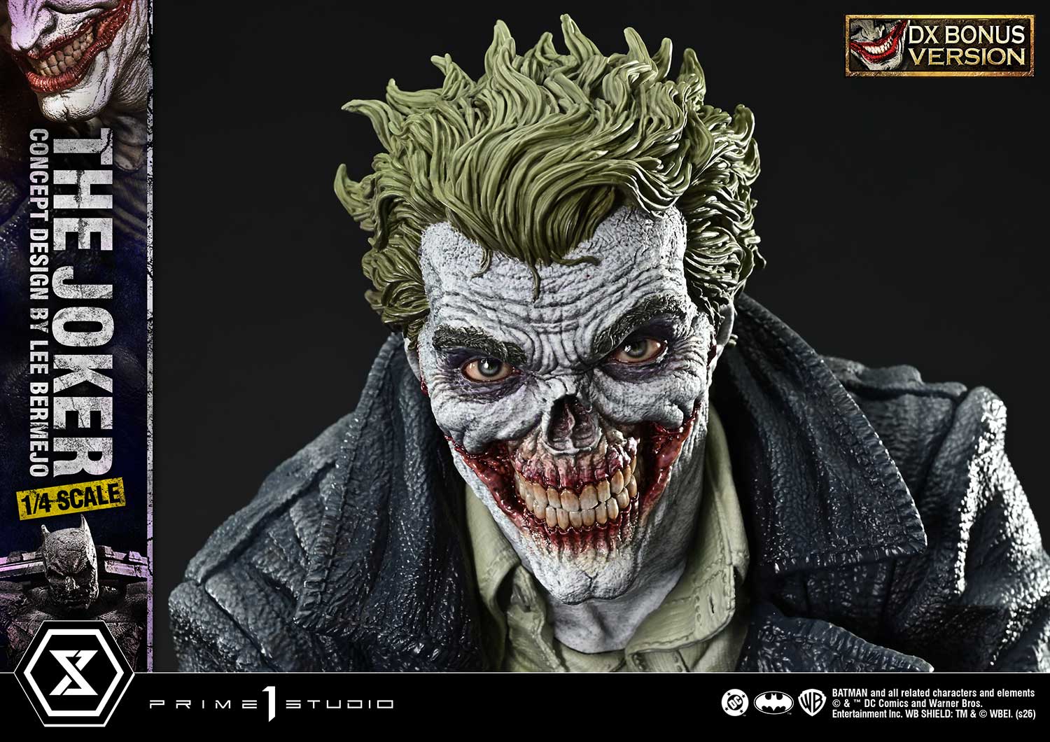 Ultimate Premium Masterline Batman (Comics) The Joker (Concept Design by Lee Bermejo) Deluxe - Image 4