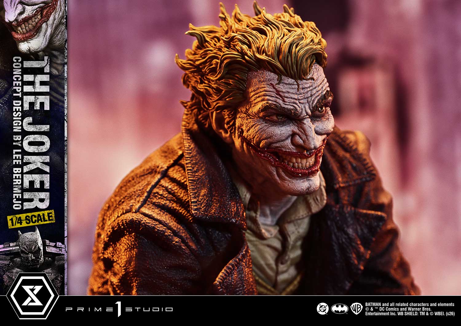 Ultimate Premium Masterline Batman (Comics) The Joker (Concept Design by Lee Bermejo) Deluxe - Image 5