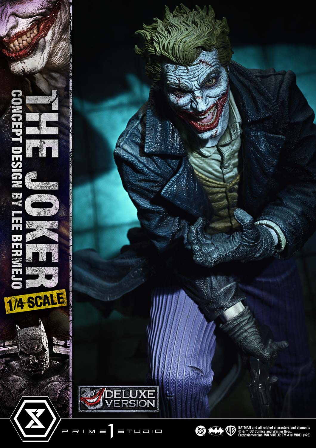 Ultimate Premium Masterline Batman (Comics) The Joker (Concept Design by Lee Bermejo) Deluxe - Image 7