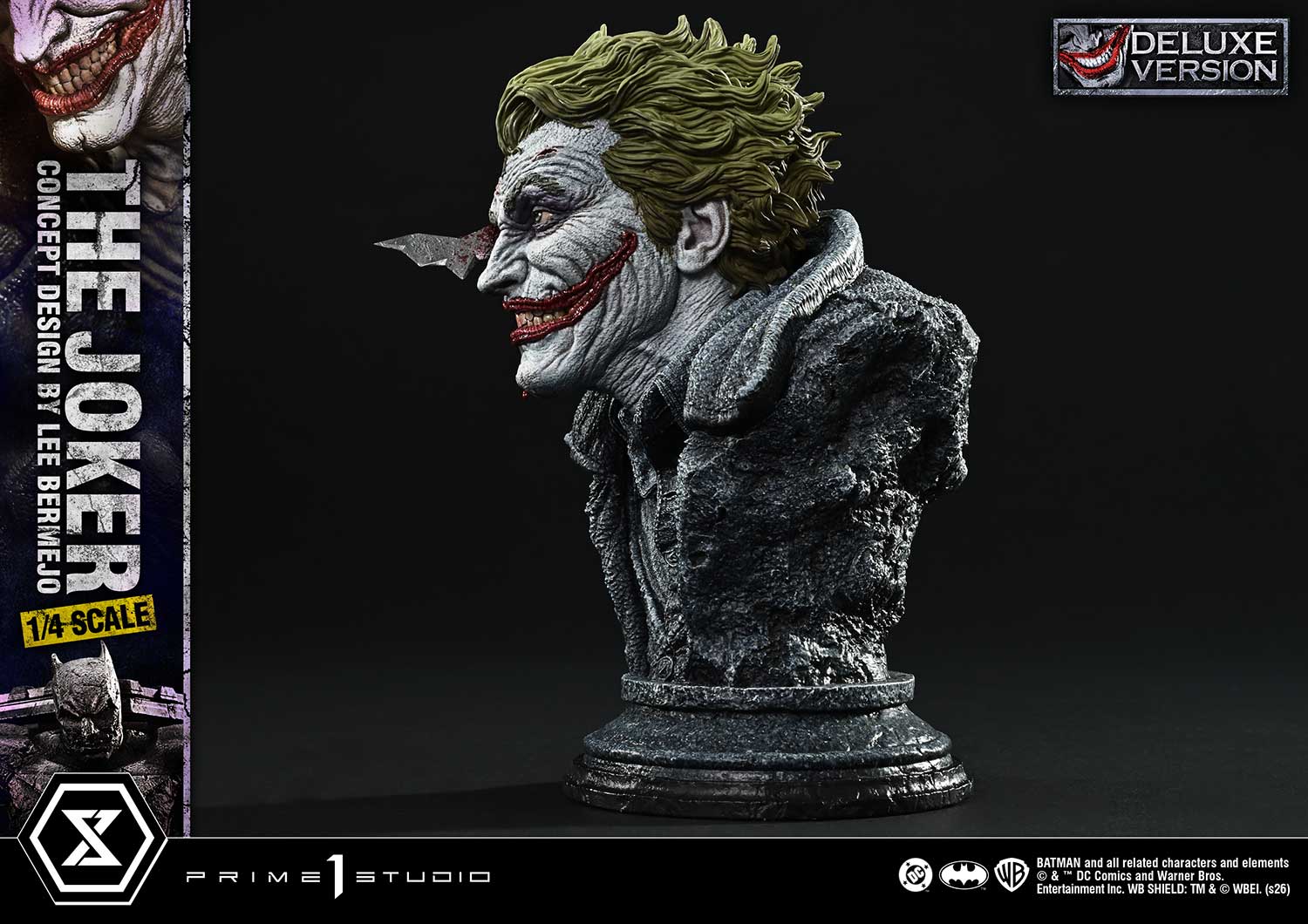 Ultimate Premium Masterline Batman (Comics) The Joker (Concept Design by Lee Bermejo) Deluxe - Image 8