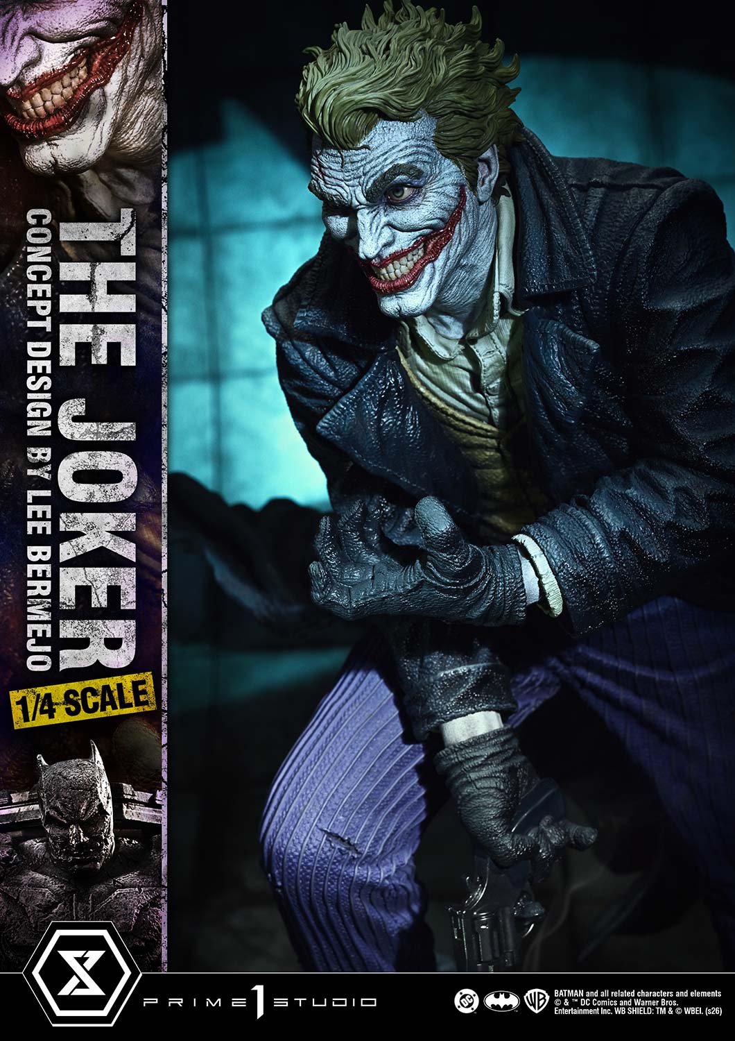 Ultimate Premium Masterline Batman (Comics) The Joker (Concept Design by Lee Bermejo) Deluxe - Image 9