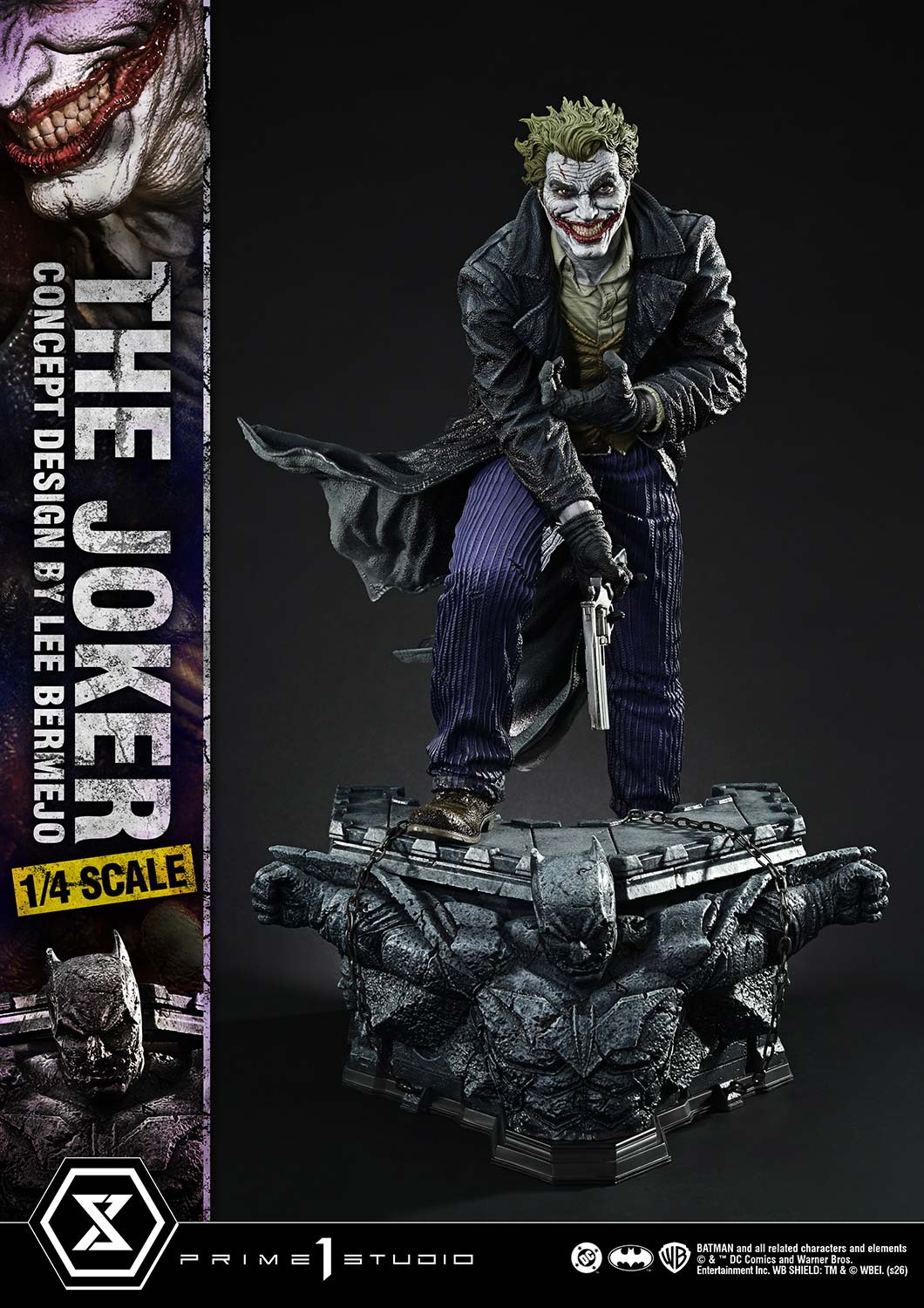 Ultimate Premium Masterline Batman (Comics) The Joker (Concept Design by Lee Bermejo) DX Bonus Version - Image 2