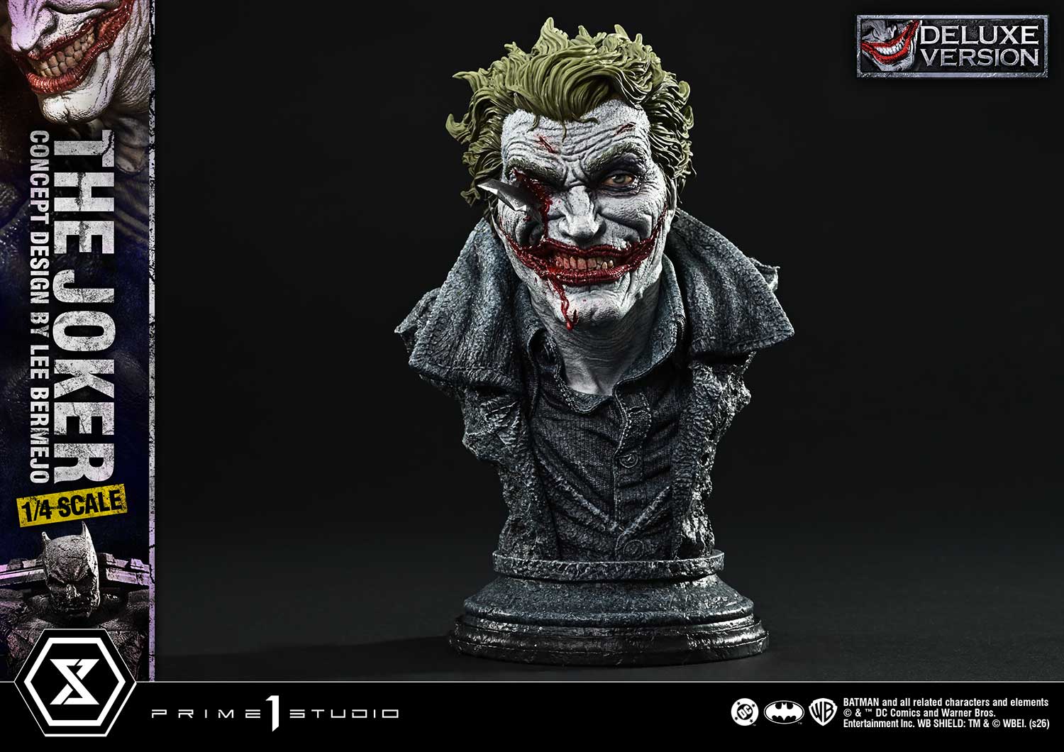 Ultimate Premium Masterline Batman (Comics) The Joker (Concept Design by Lee Bermejo) DX Bonus Version - Image 21