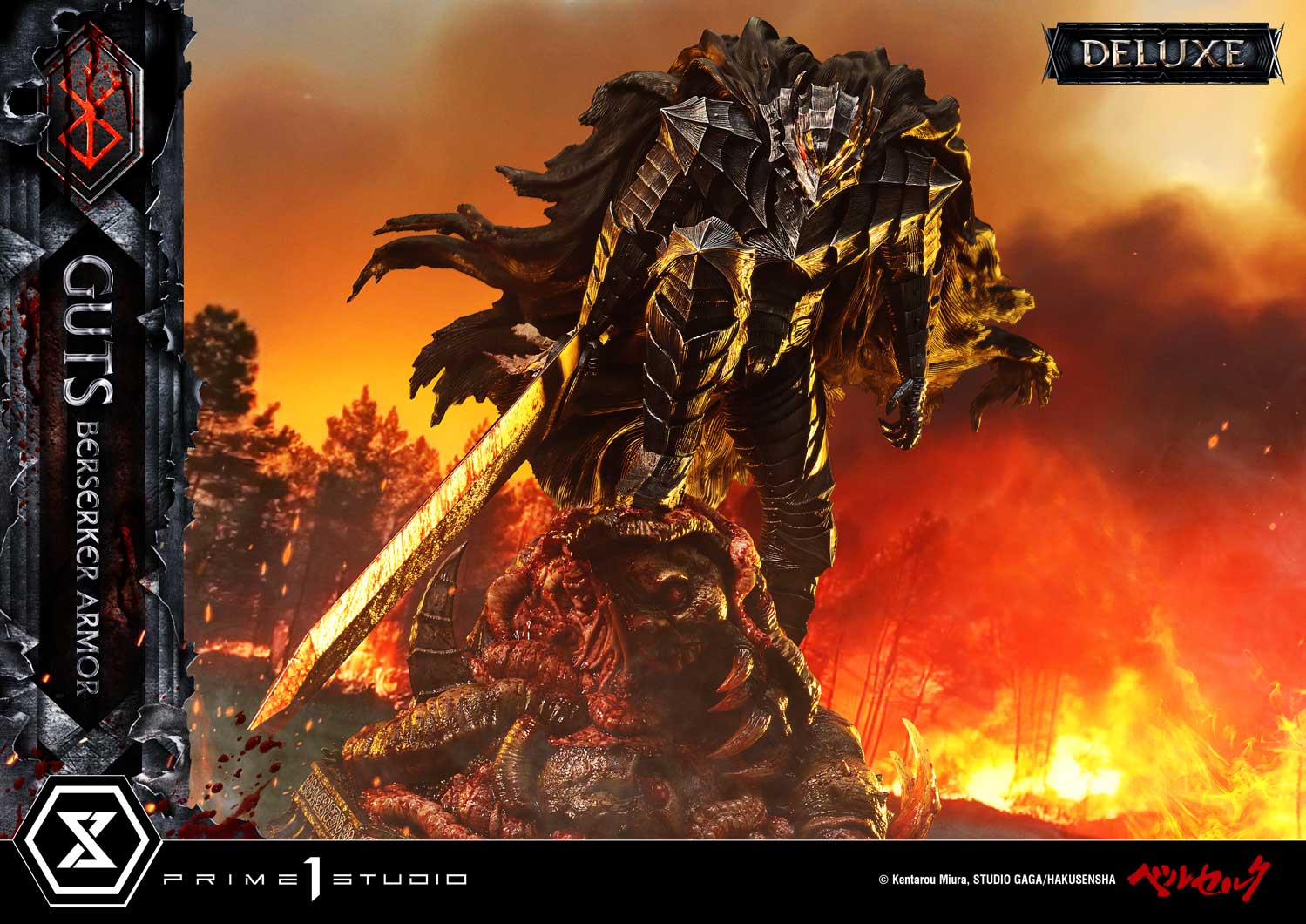 Ultimate Premium Masterline Berserk Guts, Berserker Armor Grunbeld VS Guts DX Bonus Version - Image 18