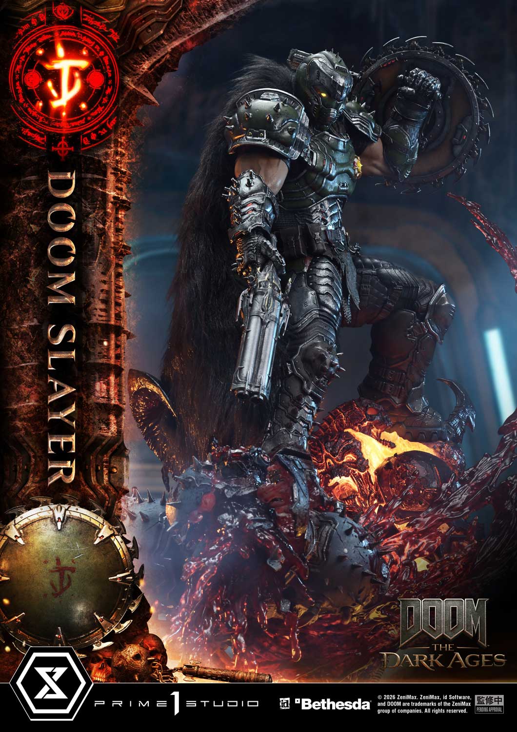 Ultimate Premium Masterline DOOM: The Dark Ages DOOM Slayer - Image 6
