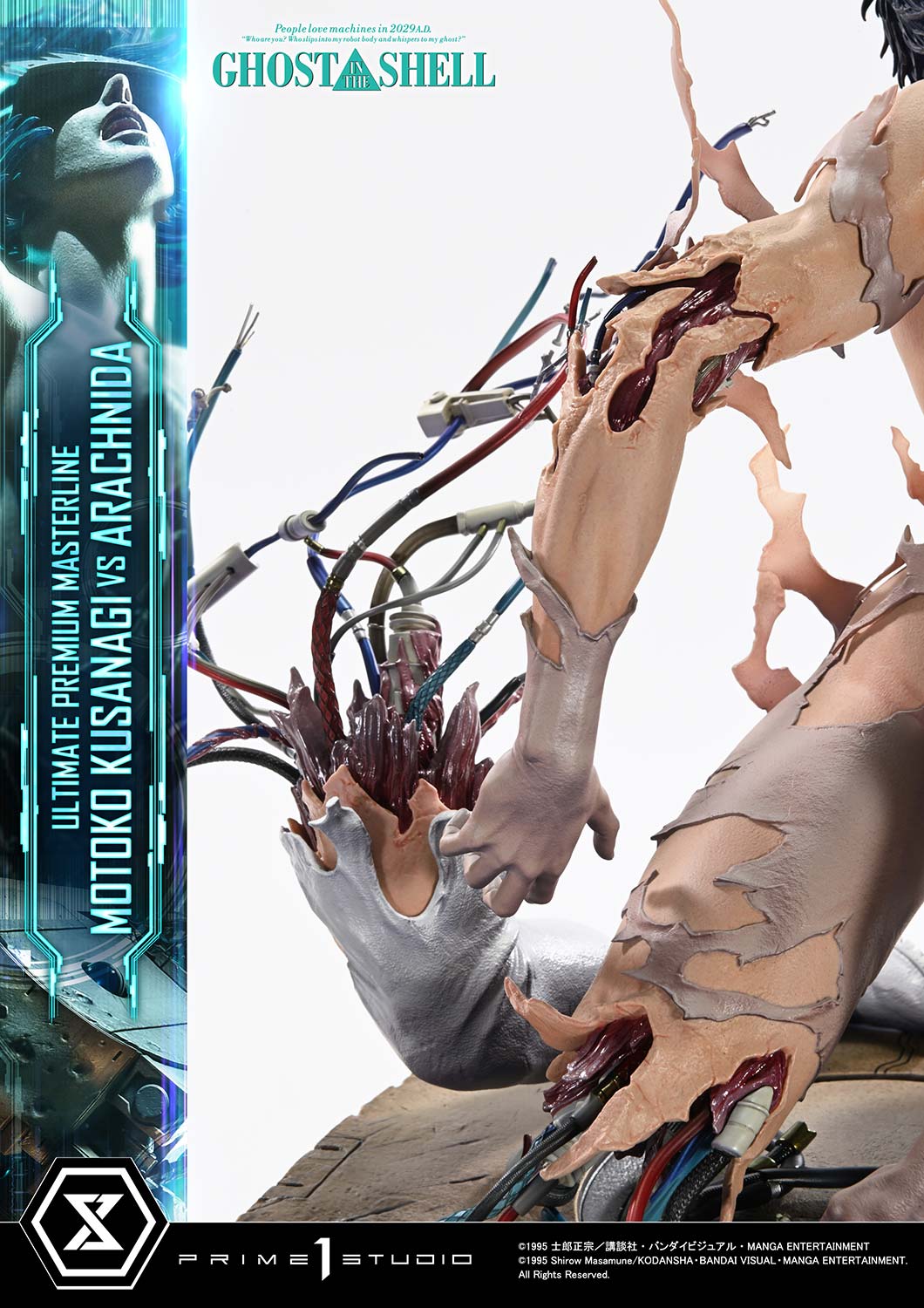 Ultimate Premium Masterline GHOST IN THE SHELL Motoko Kusanagi VS Arachnida - Image 26