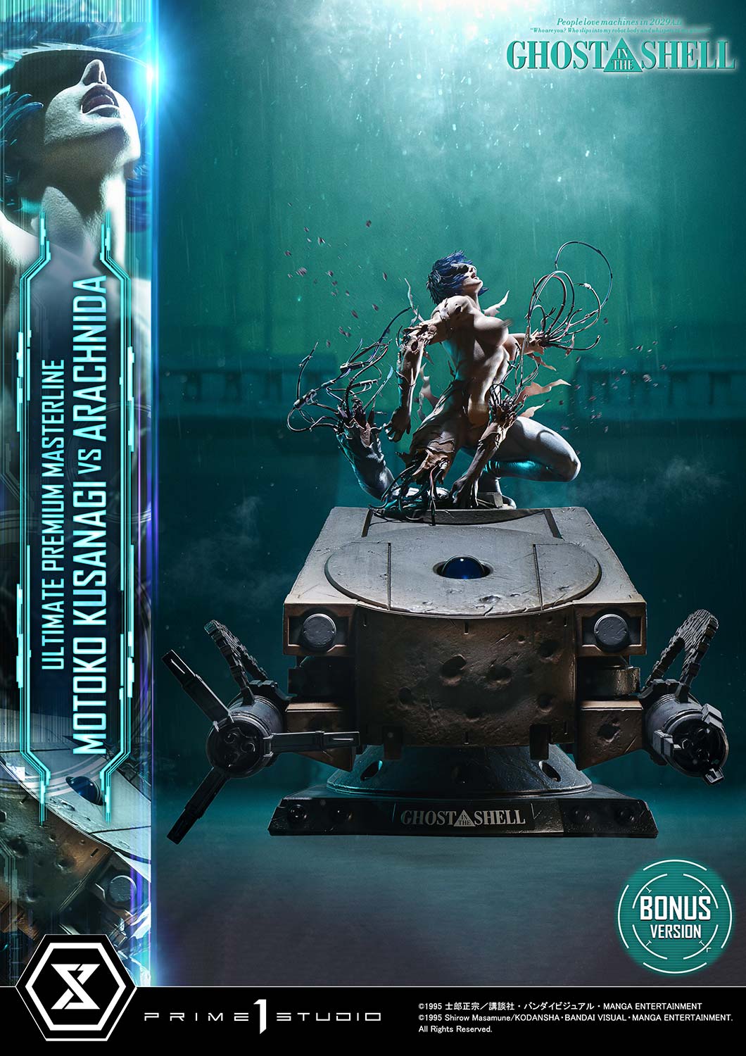 Ultimate Premium Masterline GHOST IN THE SHELL Motoko Kusanagi VS Arachnida Bonus Version - Image 23