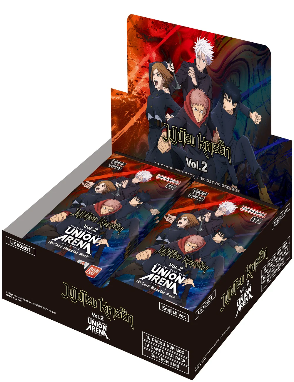 Union Arena: Jujutsu Kaisen Vol.2 Booster Display [UEX02BT]