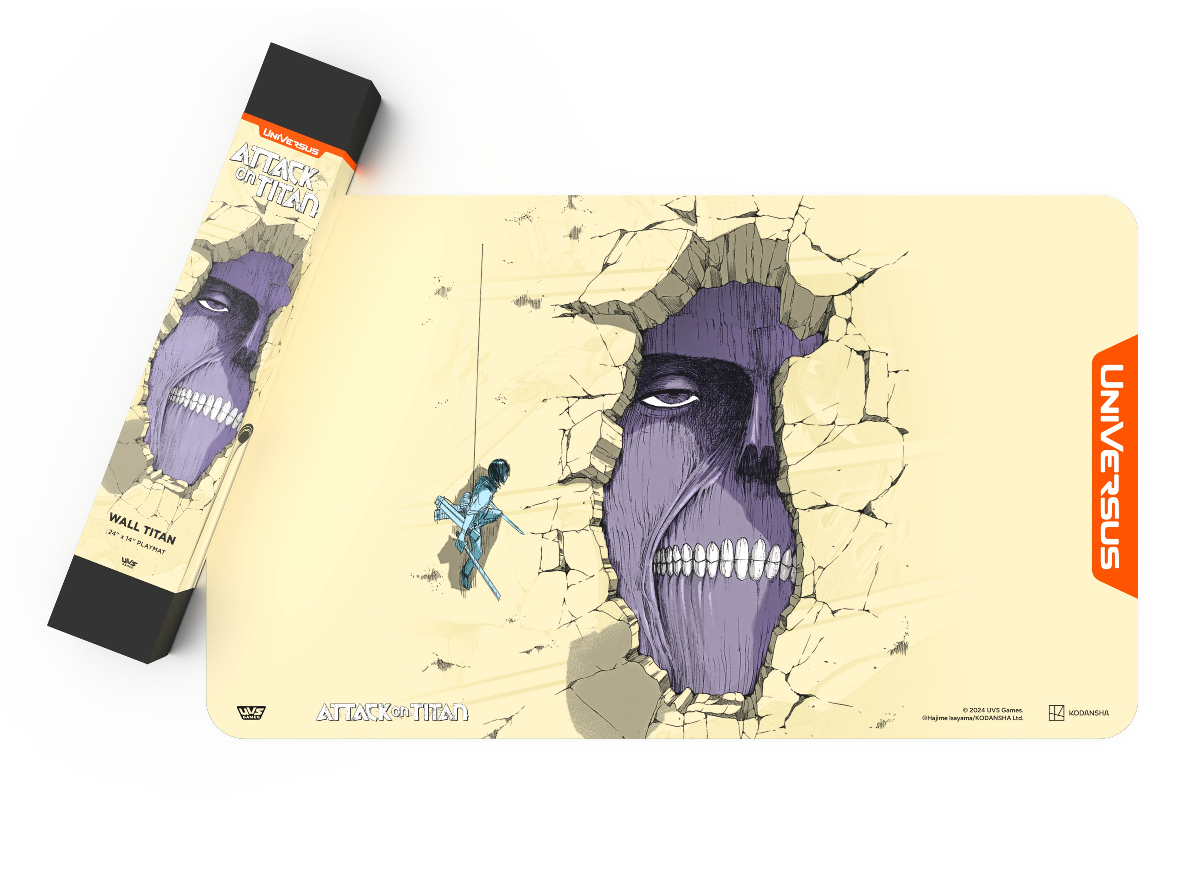 UniVersus CCG: Attack on Titan Battle for Humanity- Wall Titan Playmat: - Image 2