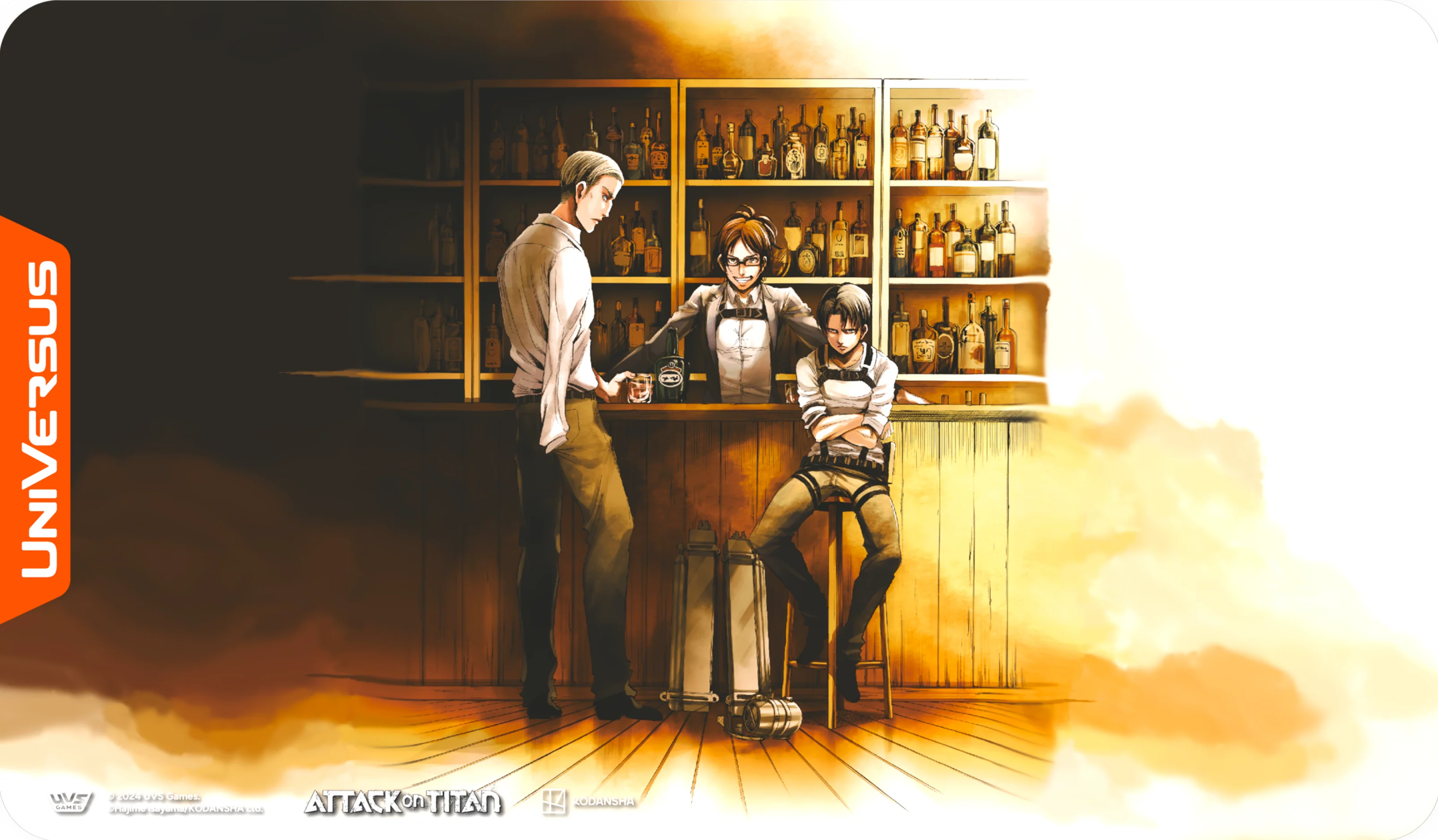 UniVersus CCG: Attack on Titan Origins of Power- Temporary Reprieve Playmat