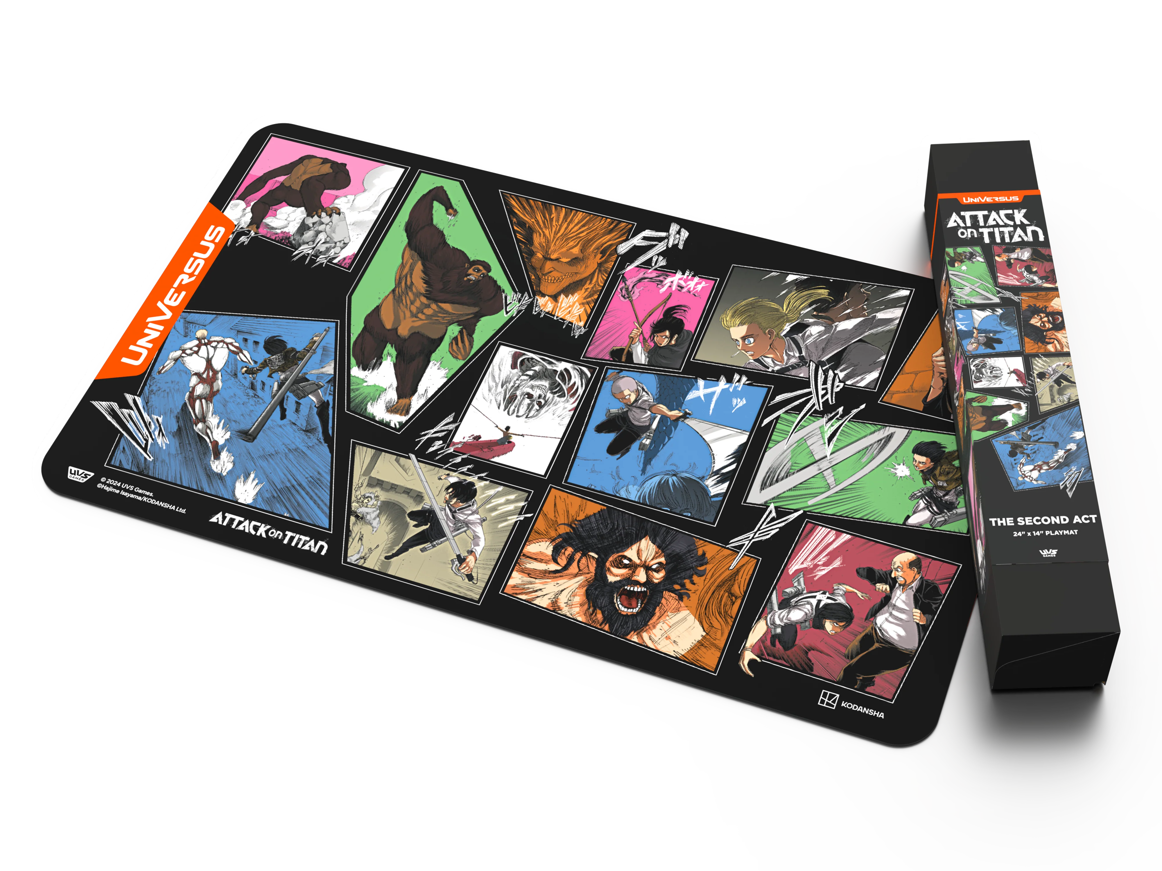 UniVersus CCG: Attack on Titan Origins of Power- The Second Act Playmat - Image 5