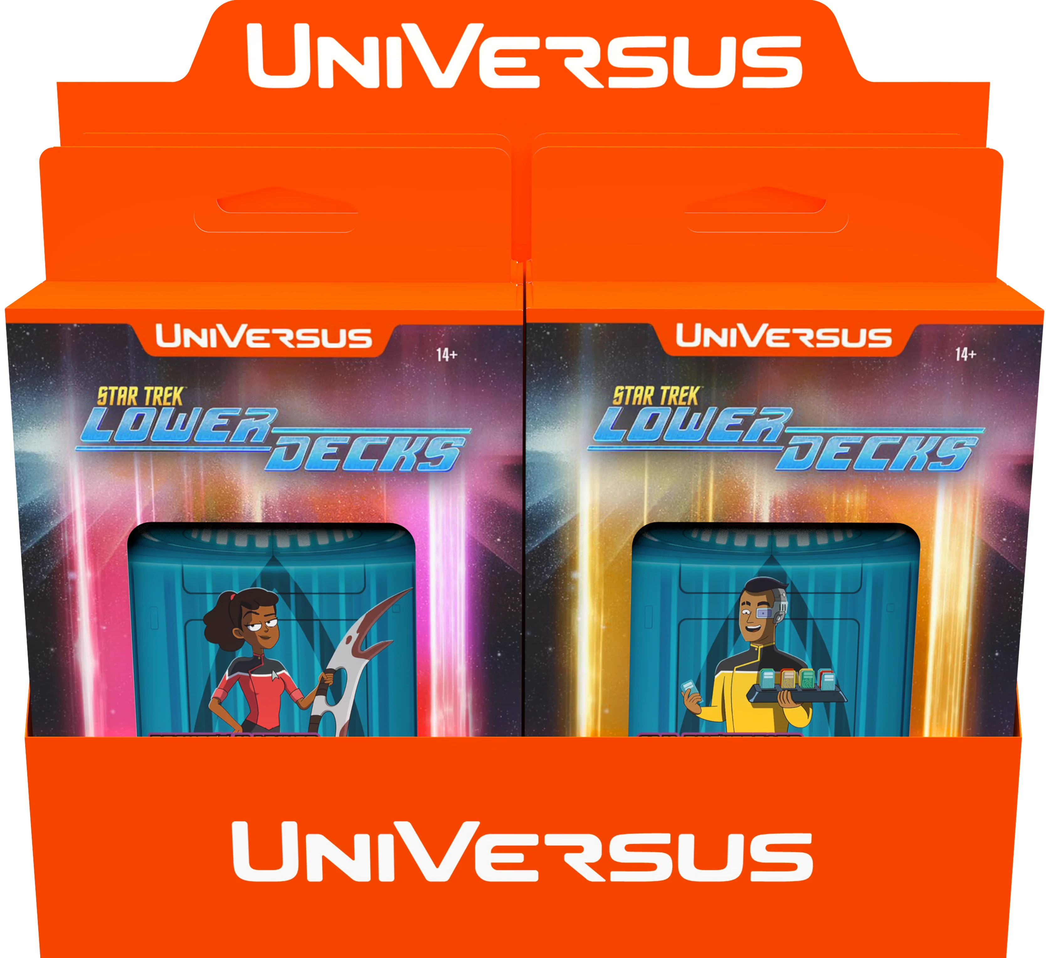 UniVersus CCG: Challenger Series Display- Star Trek Lower Decks Display