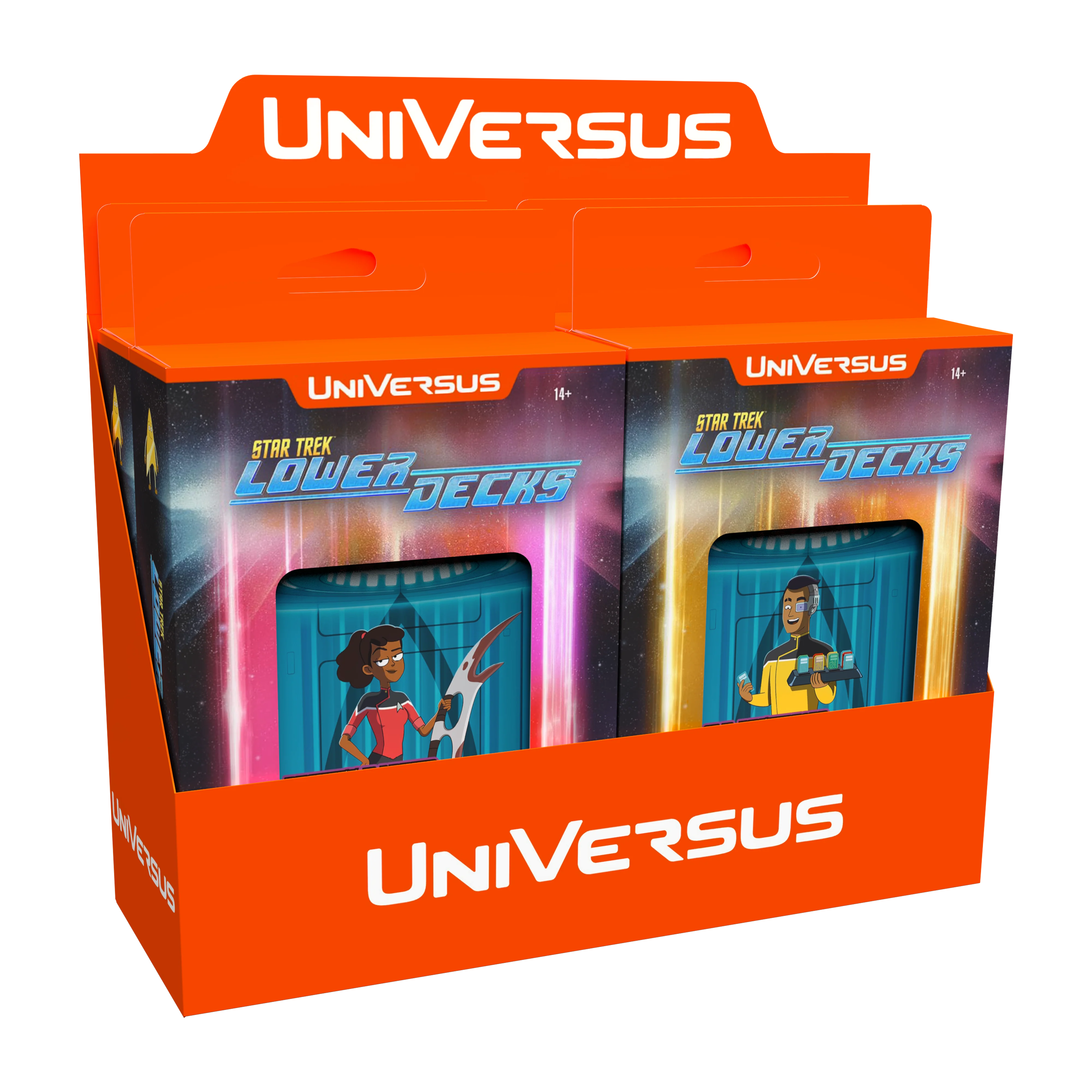 UniVersus CCG: Challenger Series Display- Star Trek Lower Decks Display - Image 2