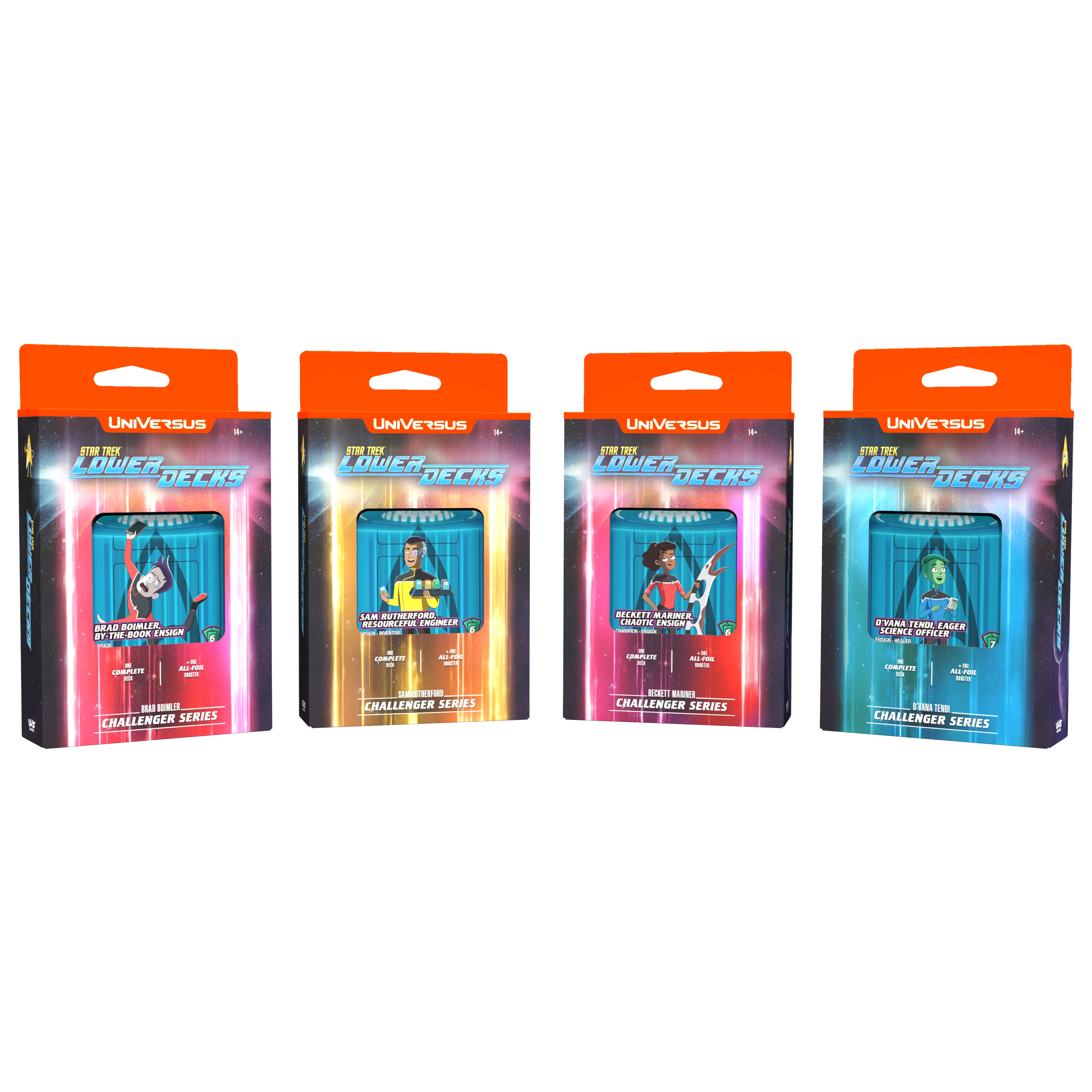 UniVersus CCG: Challenger Series Display- Star Trek Lower Decks Display - Image 4