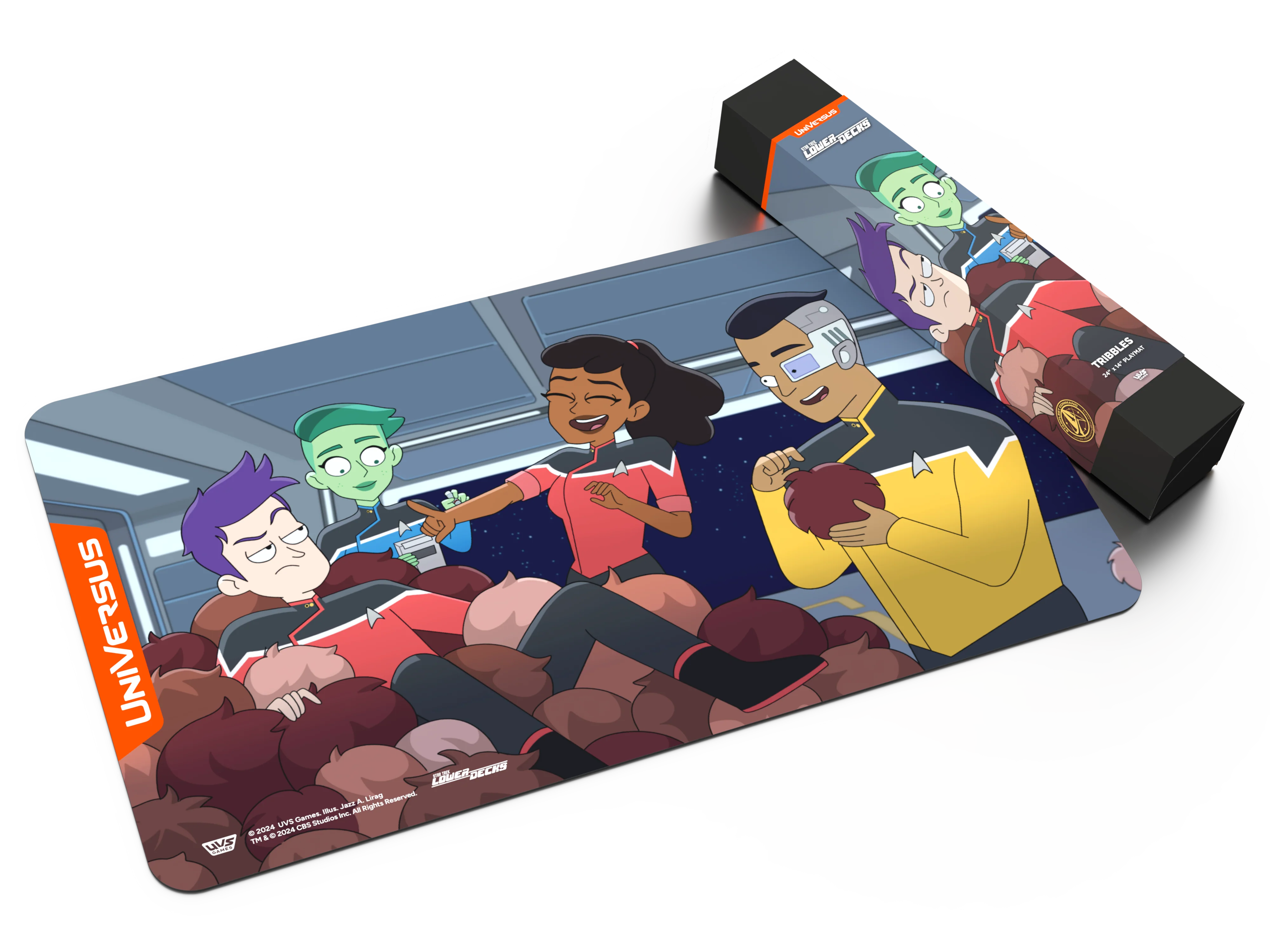 Universus CCG: Star Trek Lower Decks Challenger Series- Tribbles Playmat - Image 4