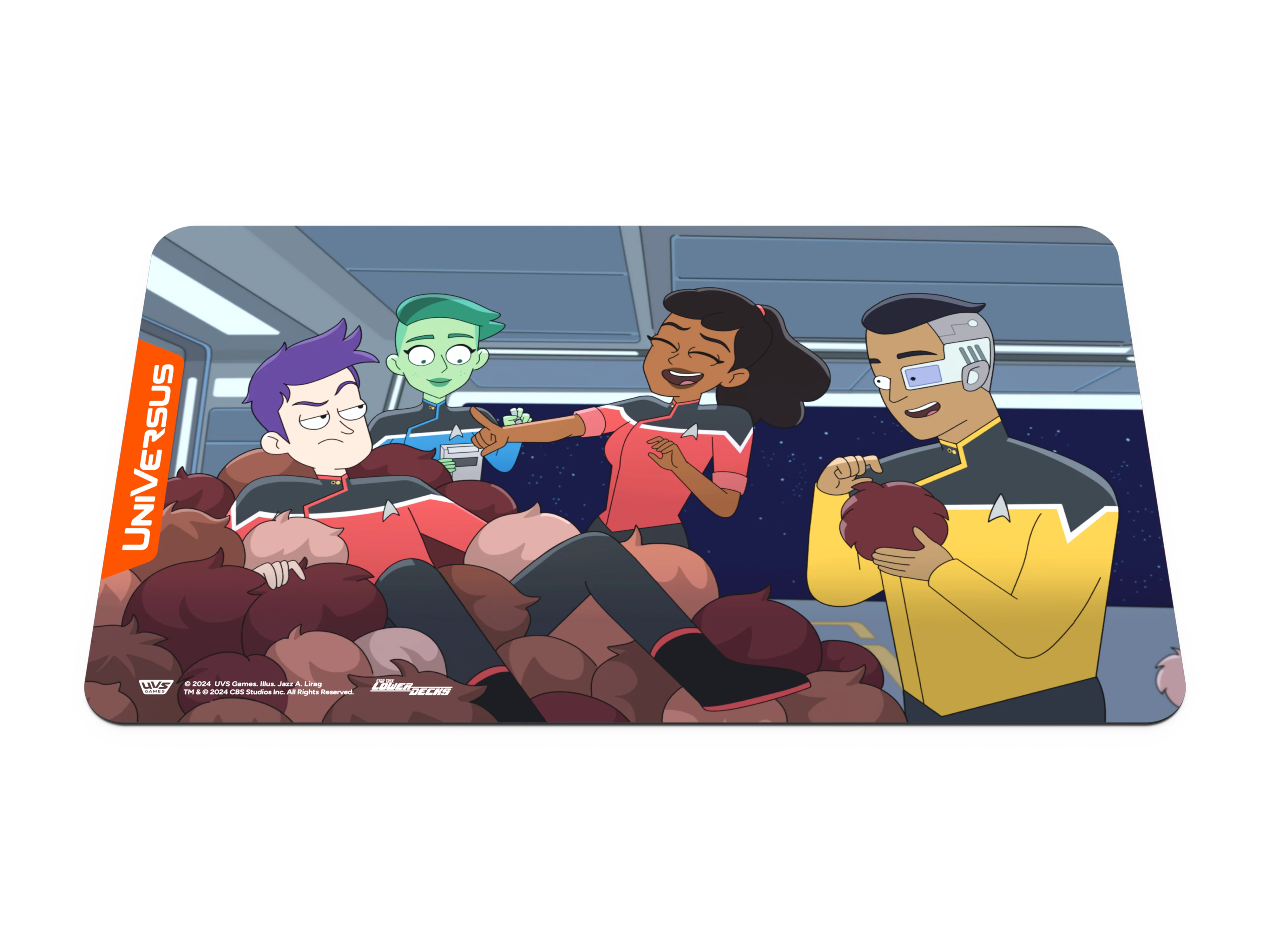 Universus CCG: Star Trek Lower Decks Challenger Series- Tribbles Playmat - Image 6