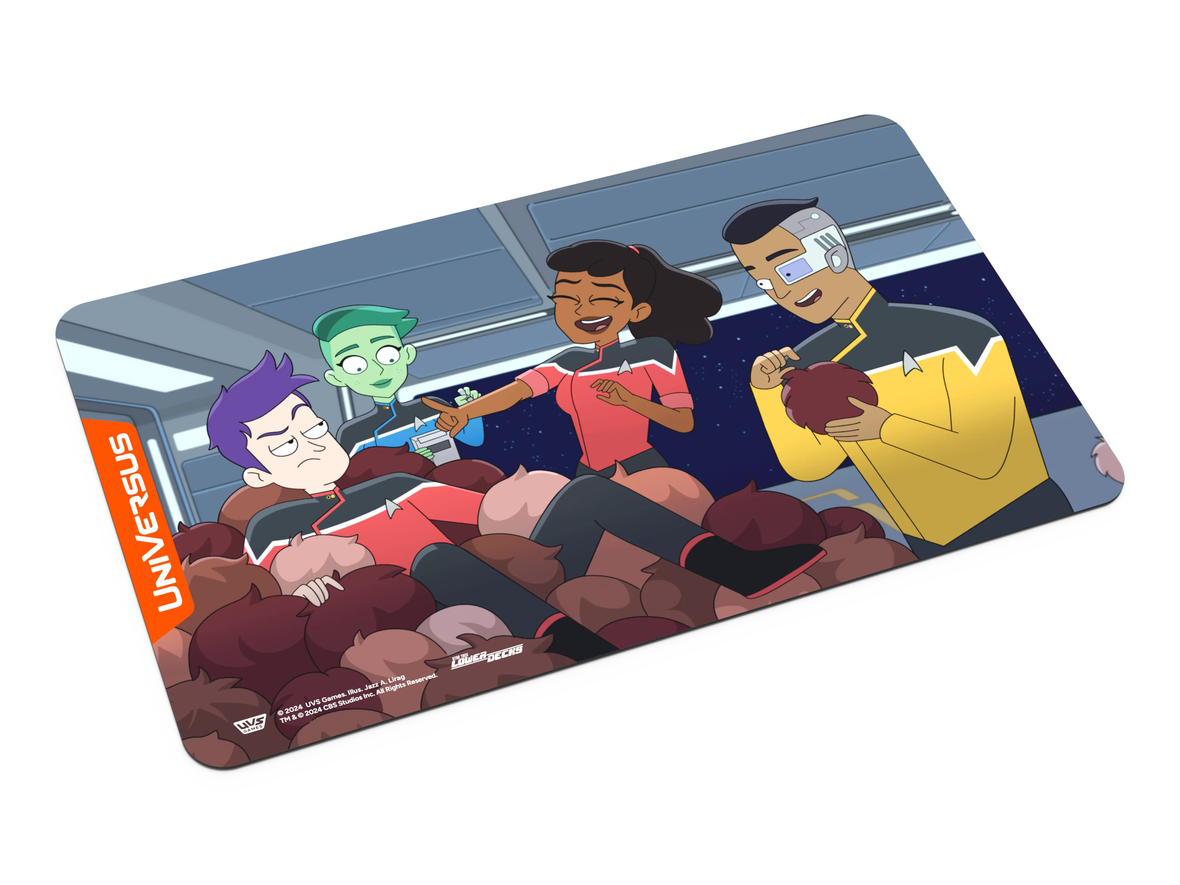 Universus CCG: Star Trek Lower Decks Challenger Series- Tribbles Playmat - Image 7