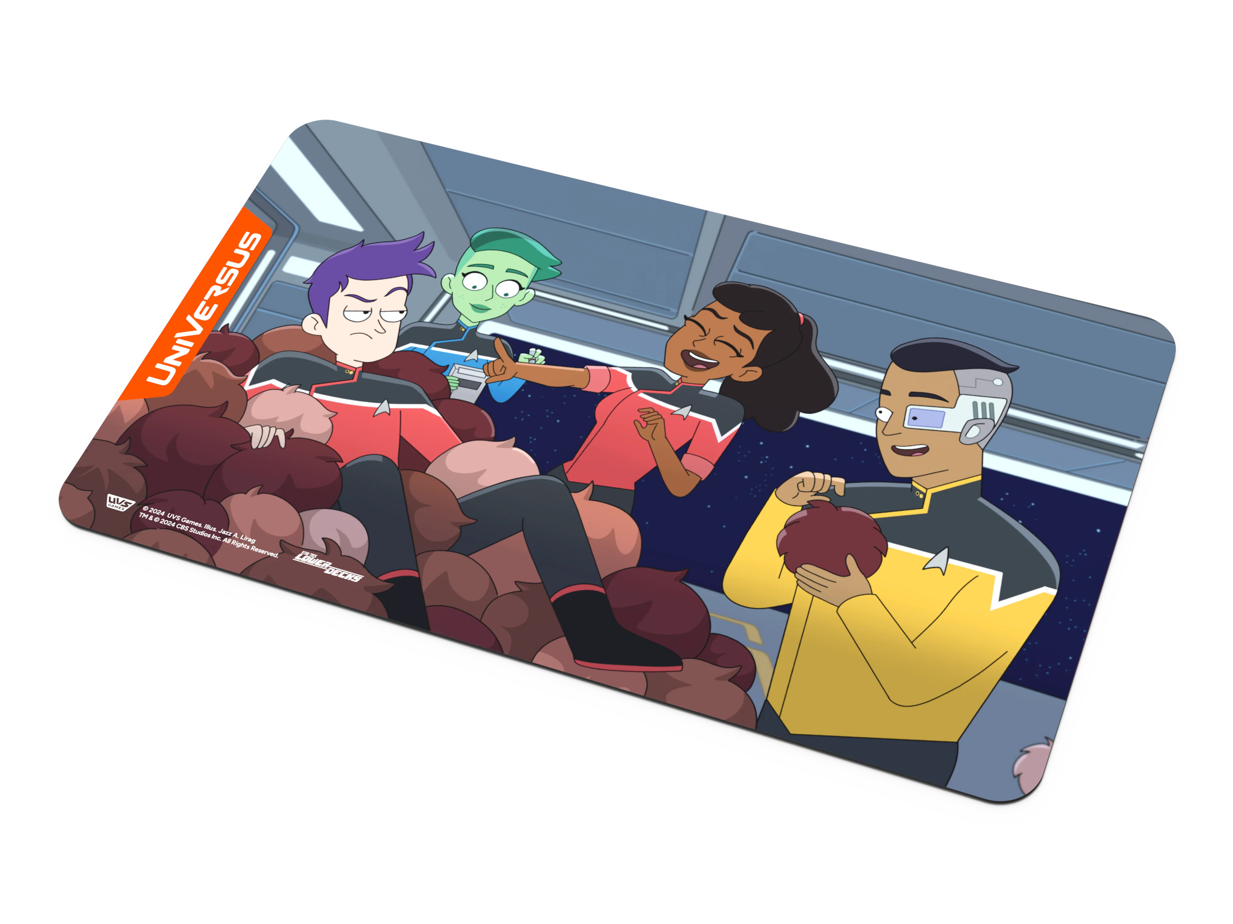 Universus CCG: Star Trek Lower Decks Challenger Series- Tribbles Playmat - Image 8