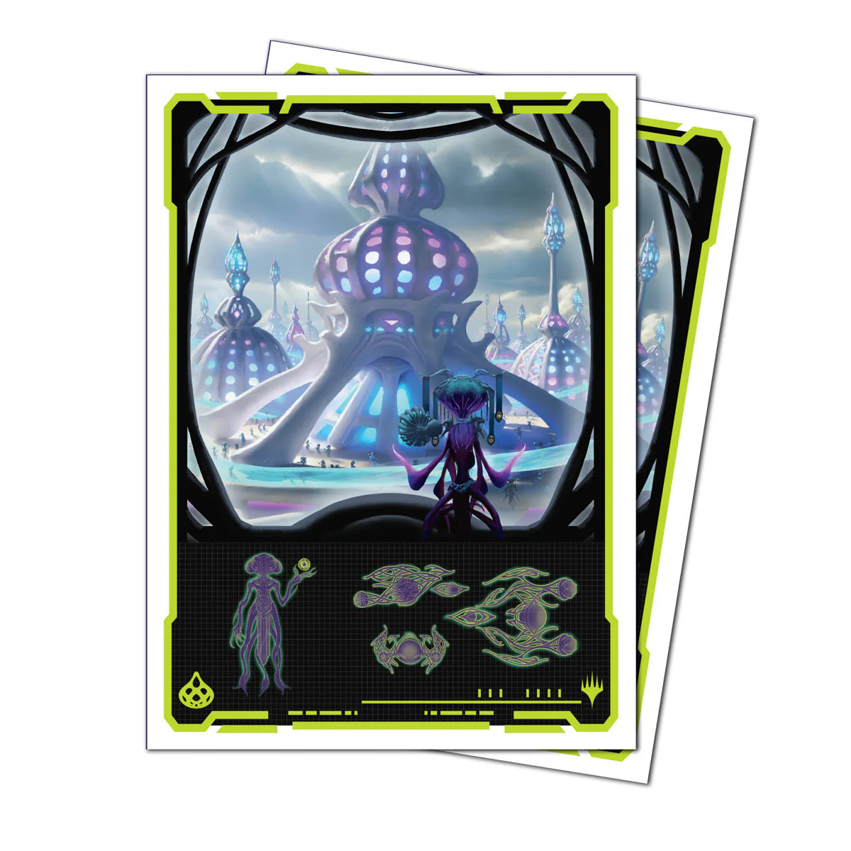 UP D-PRO APEX MTG EDGE OF ETERNITIES BLUE 105CT - Image 3