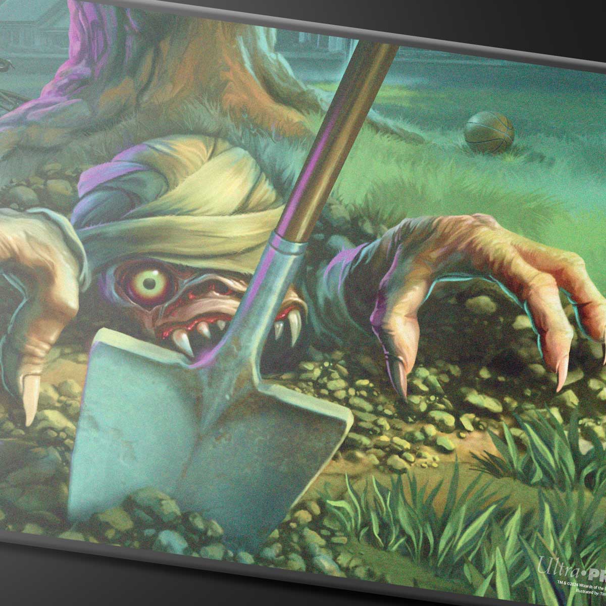 UP PLAYMAT MTG DUSKMOURN BLACK STITCHED GUEST ARTIST #1 - Image 3