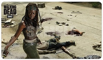 UP PLAYMAT THE WALKING DEAD: MICHONNE