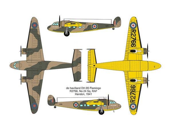 Valom 1/72 deHavilland DH.95 Flamingo (King´s Flight) - Image 3