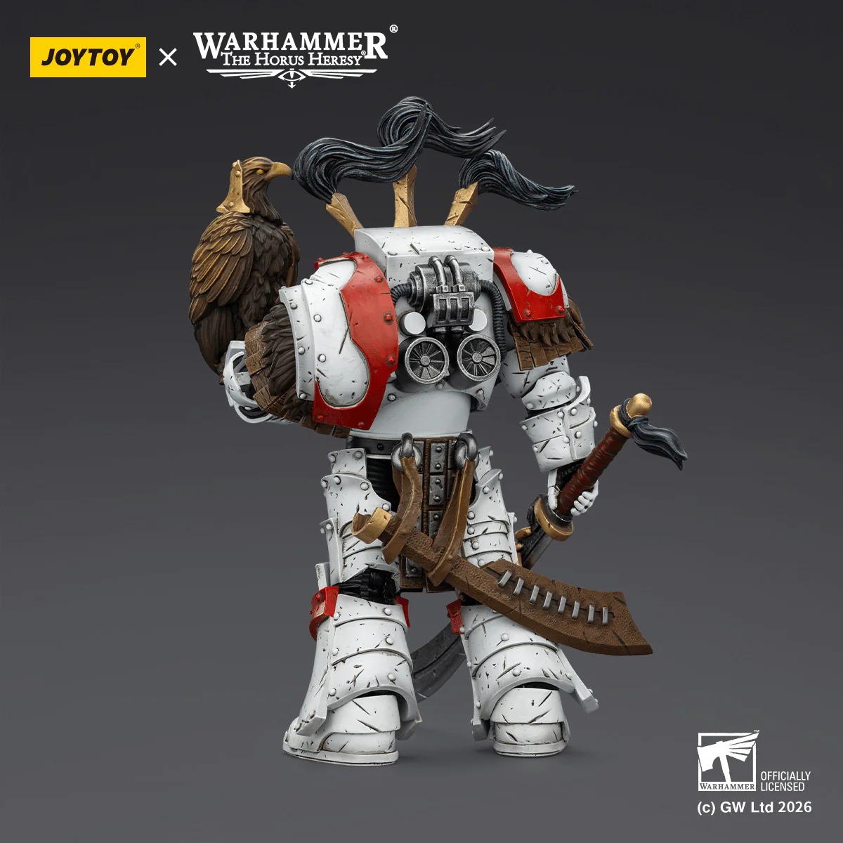 White Scars Legion Praetor in Cataphractii Terminator Armour with Cyber Hawk, Chogorian sword and combi-melta - Image 10