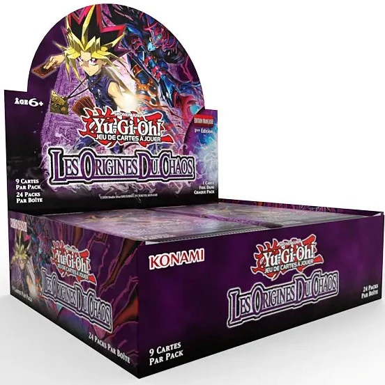 YGO FRENCH CHAOS ORIGINS BOOSTER(4012927171042)