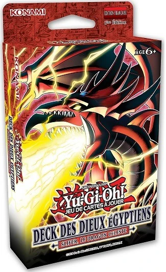 YGO FRENCH EGYPTIAN GOD DECKS SLIFER UNLTD