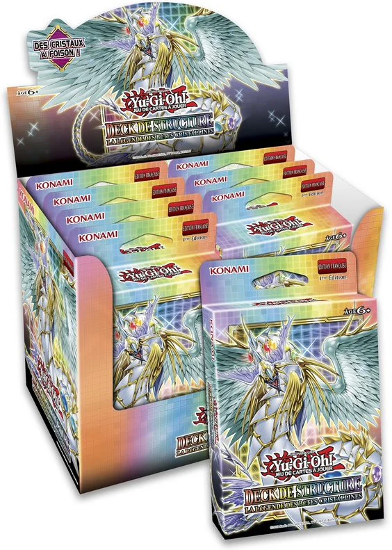 YGO FRENCH LEGEND OF THE CRYSTAL BEASTS SD